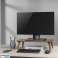 Træunderlag til monitor / laptop Maclean. 500x240x120mm. farve sort valnød. maks. 20kg. MC 930 billede 3
