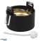 Indbygget lampe / rør Maclean punktformet rund aluminium GU5.3 70x40mm sort/guld MCE457 B/G billede 2