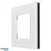 Glass frame Maclean single white 86x86mm MCE730W image 2