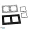 Doppelte Glasrahmen Maclean schwarz 157x86mm MCE729B Bild 3