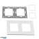 Διπλό γυάλινο πλαίσιο Maclean άσπρο 157x86mm MCE729W εικόνα 3