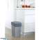 Lixeira Curver Flip 25L Prata foto 1