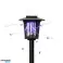 Lampe solaire insecticide LED Maclean IP44 LED/UV Batterie 2 AA Ni MH 200 mAh Solaire 2V DC MCE448 photo 3
