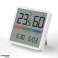 Termometer/hygrometer med klocka och datumfunktion GreenBlue bild 1