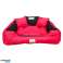 Dog Bed 60 x 50 // 75 x 65 Red image 1