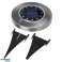 Lampada solare da giardino LED Maclean IP44. 12 LED SMD. 4000K. Ni MH 600 mAh. 0.7W. MCE318 foto 4