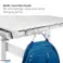 Birou pentru copii Ergo Office. reglabil pe înălțime. Gri. max 40kg.900x600mm. ER 483 fotografia 5