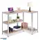 Étagère de rangement métallique GreenBlue 175 kg x5 180x90x40cm. galvanisé. pliable. MDF. GB378 photo 3