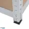 Étagère de rangement métallique GreenBlue 175 kg x5 180x90x40cm. galvanisé. pliable. MDF. GB378 photo 4