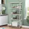 Étagère de rangement métallique GreenBlue 175 kg x5 180x90x40cm. galvanisé. pliable. MDF. GB378 photo 5