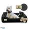 Prestige Hundebett Katze 100x80 / 115x95 schwarz Bild 1