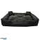 Ліжко для собаки ECCO 115x90 / 130x105 см чорне зображення 6