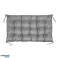 Garden cushion for pallets grey 120x80 cm image 2