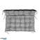 Garden cushion for pallets grey 120x80 cm image 3