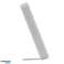 Termometer/hygrometer med klokke funksjon. GreenBlue. hvit. GB384W bilde 4