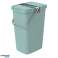 Lixeira SYSTEMA Q verde claro 20l Keden foto 1