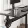 Bureautafel met blad 140x68cm Ergo Office gasveer hoogteverstelling voor staand en zittend werk max hoogte 115cm ER foto 5