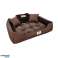 Hundebett 130x105 Braun KingDog Bild 1
