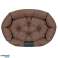 Ovaler Hundebett 130 x 105 cm braun Prestige Bild 2