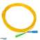 Câble patchcord fibre optique Maclean SC/APC SC/UPC SM 9/125 LSZH monomode longueur 10m simplex G657A2 MCTV 404 photo 1