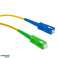 Câble patchcord fibre optique Maclean SC/APC SC/UPC SM 9/125 LSZH monomode longueur 10m simplex G657A2 MCTV 404 photo 2