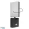 LED lamp with motion sensor Maclean. PIR motion sensor. black color. 10W. IP65. 800lm. neutral white 4000K MCE516 B image 4