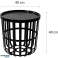 Zen Table Black Branq 1850  CEN 85575 image 5