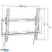 TV-feste Maclean. max VESA 600x400. 32 80". 45kg. justerbar helning 0° 10°. MC 413 bilde 4