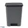 Compatta 23 pedal waste bin 23Lgray/black image 1