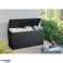 Coffre de jardin COMFY STORAGE BOX 270 L graphite photo 2