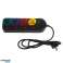 Maclean Steckdosenleiste 4 USB A / C Steckdosen mit Schaltern 250VAC/10A 1.5m Schwarz MCE508 B Bild 1