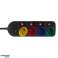 Maclean Steckdosenleiste 4 USB A / C Steckdosen mit Schaltern 250VAC/10A 1.5m Schwarz MCE508 B Bild 2