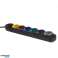 Regleta Maclean 6 tomacorrientes con interruptor 250VAC/10A 1.5m MCE509 B fotografía 2