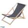 Ensemble de 2 chaises longues GRIS. assemblées Woodok photo 1