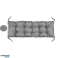 GARDEN CUSHION 100/50 CM GREY image 1