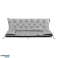 GARDEN SET 100x60x50CM   2 CUSHIONS 42X42 CM LIGHT GRAY image 1