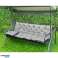 GARDEN SET 100x60x50CM   2 CUSHIONS 42X42 CM LIGHT GRAY image 3