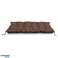 GARDEN CUSHION FOR PALLETS 120X80 CM BROWN image 3