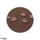 GARDEN CUSHION FOR PALLETS 120X80 CM BROWN image 4