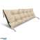 GARDEN CUSHION 120X40 CM BEIGE image 1