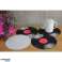 Sæt med rund bordskånere 4D VINYL billede 3