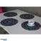 Set runder Tischuntersetzer 4D BARCELONA Bild 1