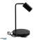 Bureau lamp GU10 Maclean. spot. rond. GU10. met schakelaar. zwart. MCE370 B foto 2