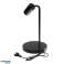 Bureau lamp GU10 Maclean. spot. rond. GU10. met schakelaar. zwart. MCE370 B foto 3