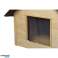 Large doghouse. Gray. For self-painting image 1