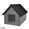 Large doghouse. Gray. For self-painting image 6