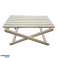 Lot de 2 transats table jaune Woodok photo 3