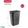 Curver Infinity Recycled Wäschekorb 60L Dunkelgrau Bild 2