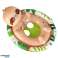 INTEX 59570 Anello nuoto bambino gonfiabile con sedile bradipo max 23kg 3 4anni foto 3