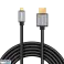 HDMI mikro HDMI kablosu 1.8m Kruger &amp; Matz Basic fotoğraf 1